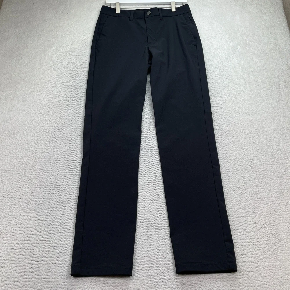 CRZ YOGA Pants Men's Size 28 (Fits 30X32) Golf Chino Zip Pocket Casual Athletic